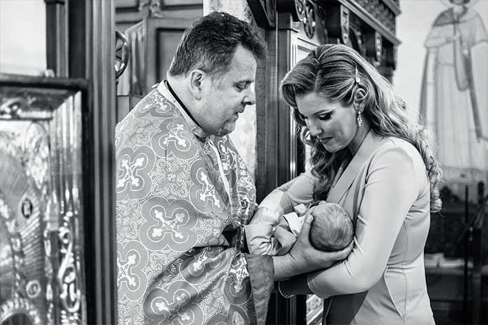 sedinta foto pentru botez biserica